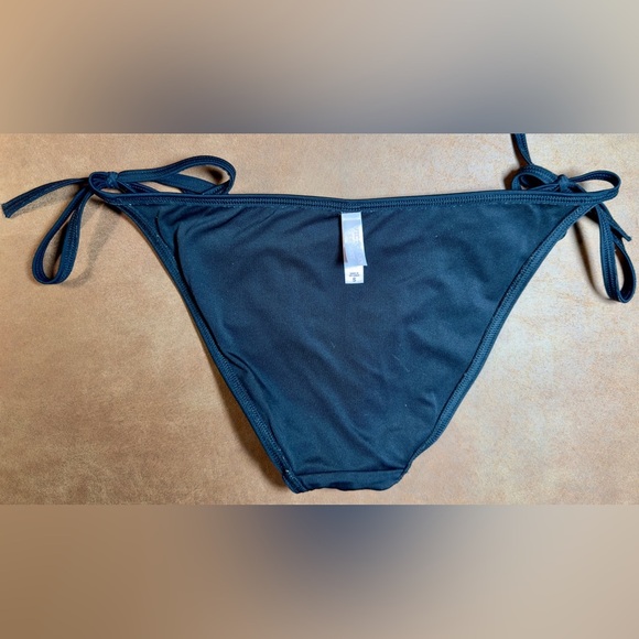 PINK Victoria's Secret | Swimsuit Bottom | Color- Black | Women's Size Small (S) - Picture 4 of 4